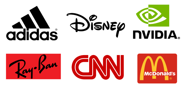 Clean Typography-Based Logo Designs