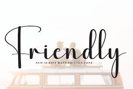 Friendly Handwritten Fonts