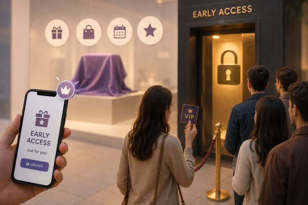 Give Loyal Customers Early Access