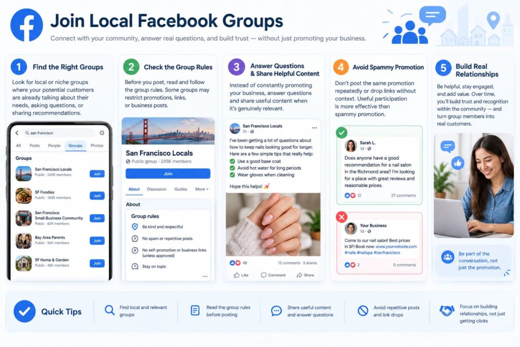 Join Local Facebook Groups