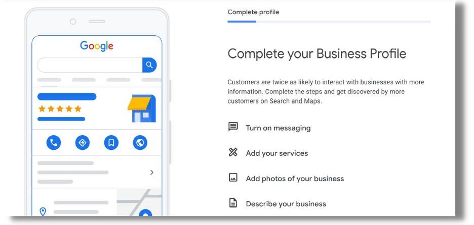 Complete Your Business Profile