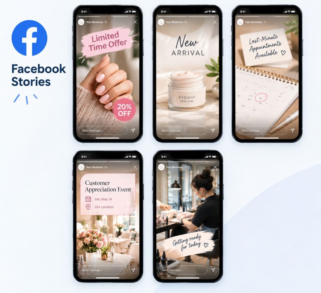 Post on Facebook Stories