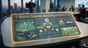 Practice Corporate Social Responsibility (CSR)