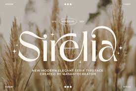 Serif Typography with Gold Accents