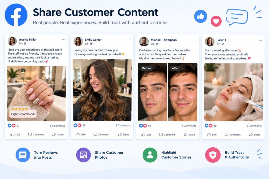 Share Customer Content