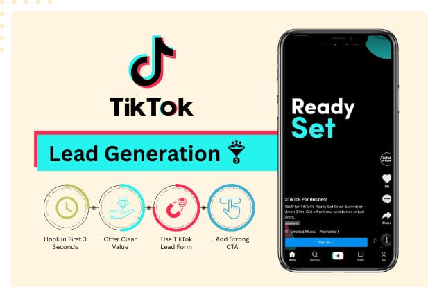 TikTok Lead Generation Ads for Bookings