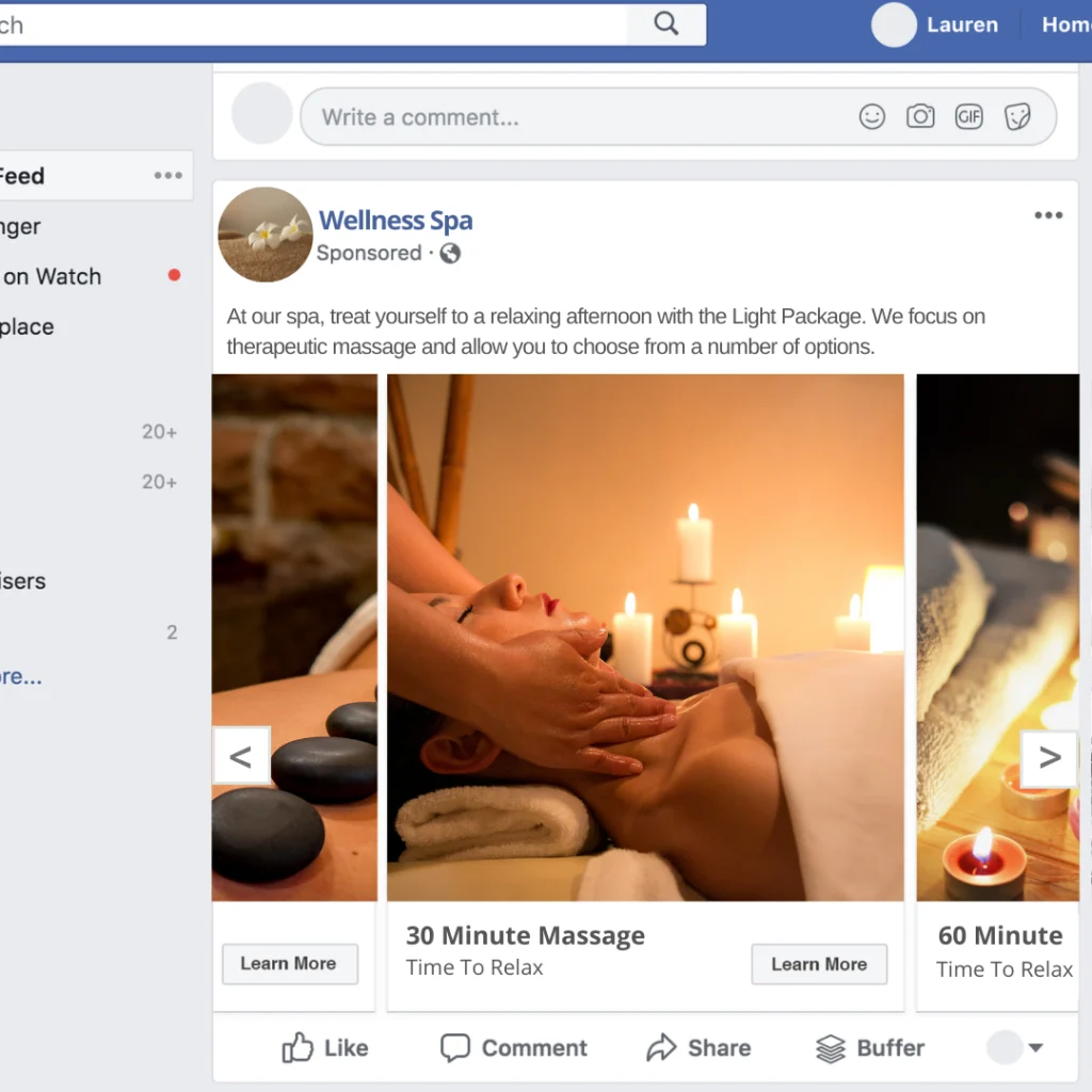 Use Facebook Ads