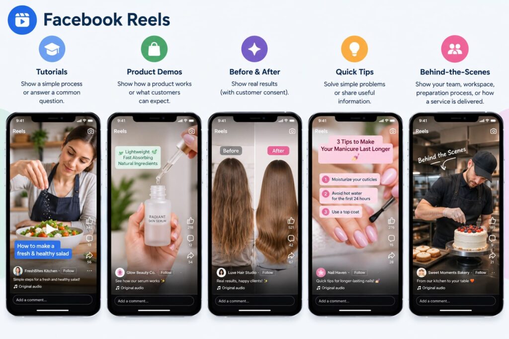 Use Facebook Reels