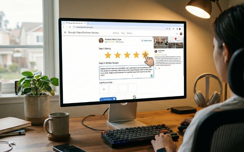 How to Leave a Google Review on Desktop