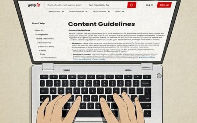 Yelp Content Guidelines That Can Lead to Review Removal