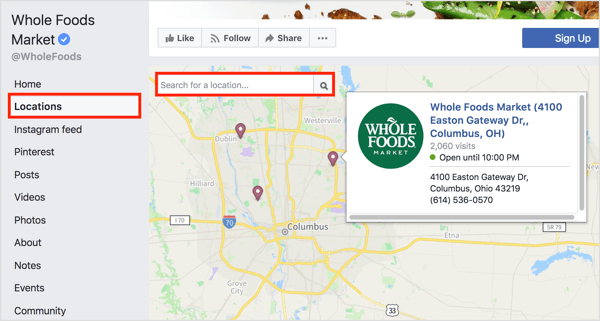 How to Add a Location to a Facebook Business Page