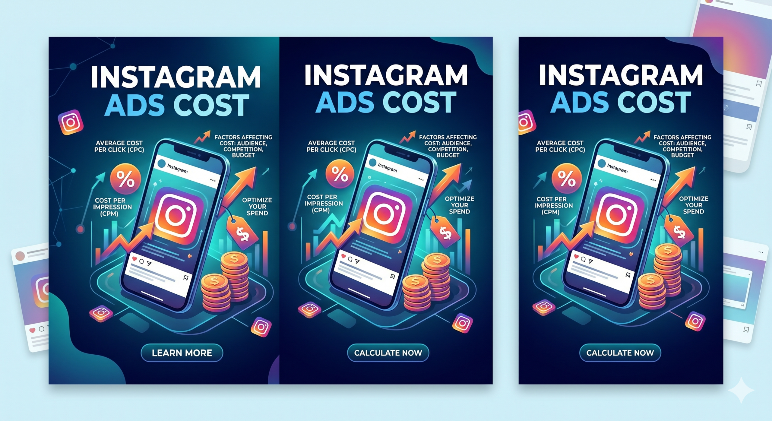 instagram ads cost