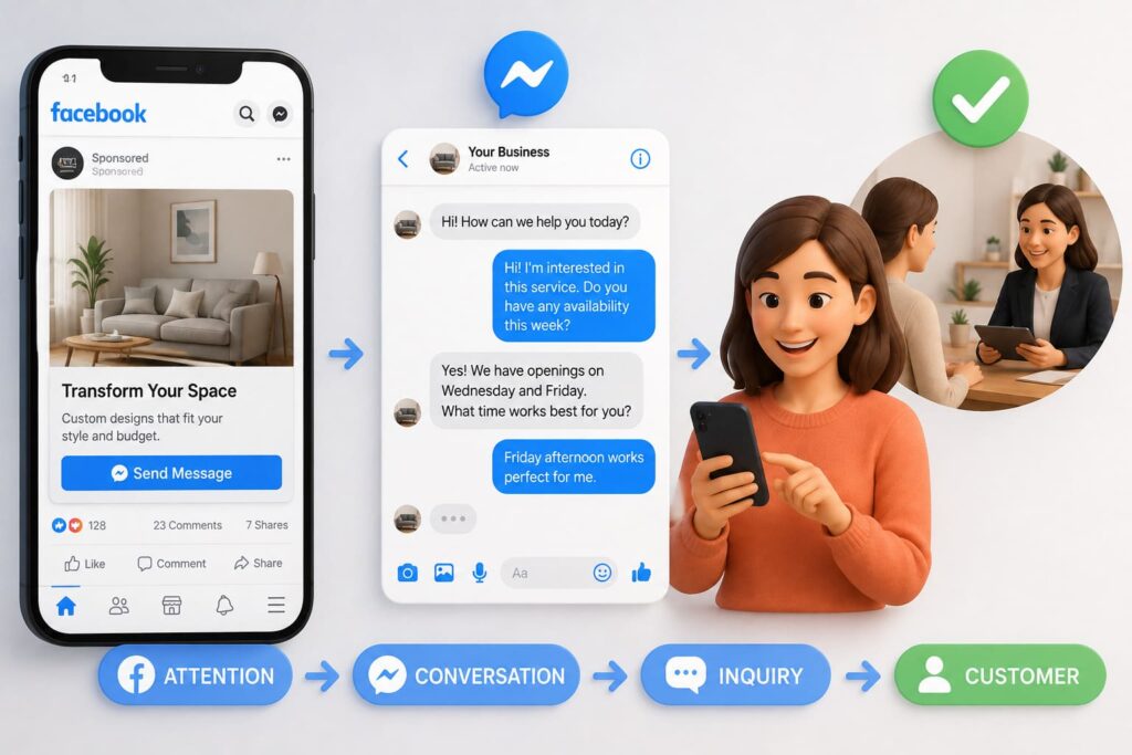 Use Click-to-Message Ads