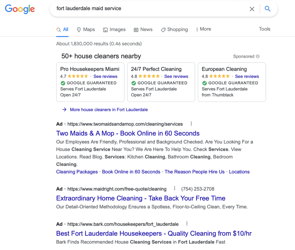 Use Location and Service Details in Ad Copy